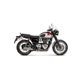 Akrapovic Slip-On Exhaust for Triumph Bonneville T120 and T100 Akrapovic Slip-On Exhaust for Triumph Bonneville T120 and T100
